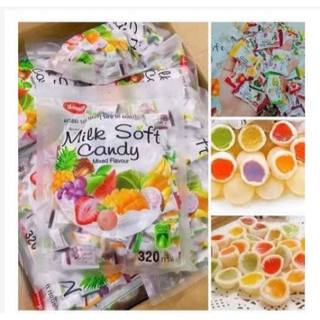 Kẹo Dẻo Mềm Thái Lan Milk Soft Candy Trái Cây/ Trà sữa 320g - CÔ THƯ MARKET