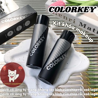 [COLORKEY] Xịt Khóa Makeup COLORKEY Vỏ Đen Kiềm Dầu, Airy Soft Matte Makeup Setting Spray, 100ml