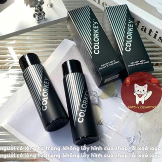 [COLORKEY] Xịt Khóa Makeup COLORKEY Vỏ Đen Kiềm Dầu, Airy Soft Matte Makeup Setting Spray, 100ml