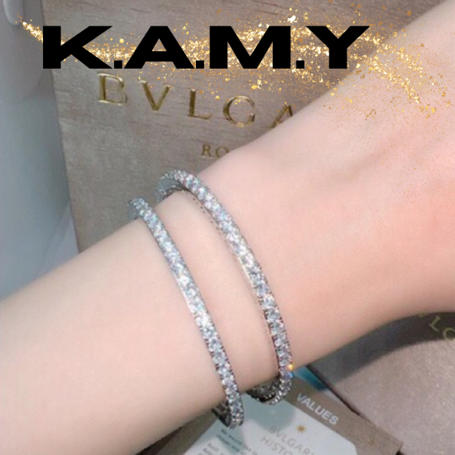 Combo 02 Chiếc Vòng Tay  Đính Xoàn Cực Sang Bền Màu - Trang Sức KAMY