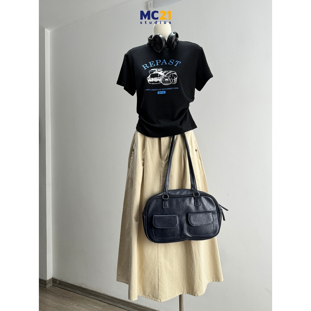 Ảnh Áo phông Repast freesize chất cotton mềm xịn co giãn nhẹ MC21.studios a4331 3