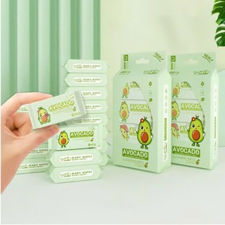 Set 8 Gói Khăn Giấy Ướt Mini – Khăn Giấy Ướt An Toàn Thiết Kế Dễ Thương,Bịch Khăn Ướt Nhỏ Gọn Dễ Dàng Mang Theo