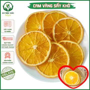 ✅[THƯỢNG HẠNG] Cam Thái Lát Sấy Khô Trà Cam Vàng Khô Tự Nhiên Thơm Ngon Trà Detox Hoa Quả