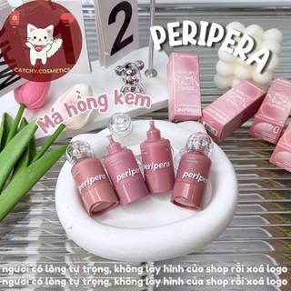 [PERIPERA] Má Hồng Kem Peripera Dạng Lỏng Syrupy Tok Cheel, Má Hồng Căng Bóng 9g