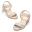 Sandal đế xuồng 7,5cm KOSU, Sandan nữ công sở quai ngang chống thấm nước K-25309 made in Japan
