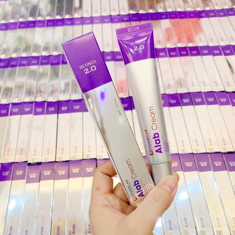 Kem dưỡng retinol KYUNGLAB ALAB CREAM 30ML phục hồi dưỡng trắng da ngừa mụn