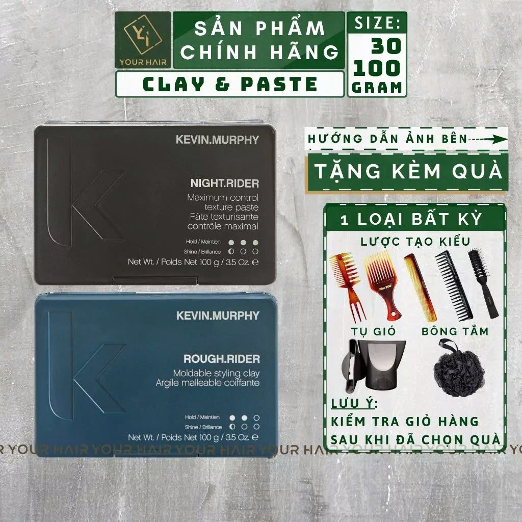 Sáp vuốt tóc Kevin Murphy Rough Rider Night Rider 30g & 100g | Shopee ...