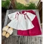 Bộ Bà Ba Mỹ Nhân Cho Bé Gái Chất Gấm, Sét Quần Áo Tay Lỡ Trung Thu Bé Gái Gấm Lụa Có Nơ Bigsize BB03 - BEEKIDS