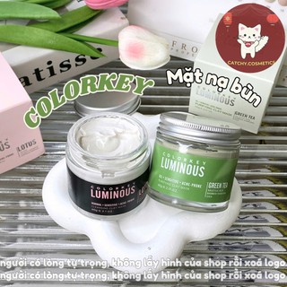 [COLORKEY] Mặt Nạ Bùn COLORKEY Luminous, Giúp Kiềm Dầu Làm Dịu Da, Purifying Clay Mask, 60g