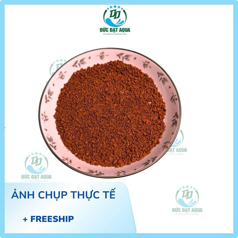 sạn gốm ceramic (màu đỏ) Trải Nền Hồ Thủy Sinh cho tép cảnh 2