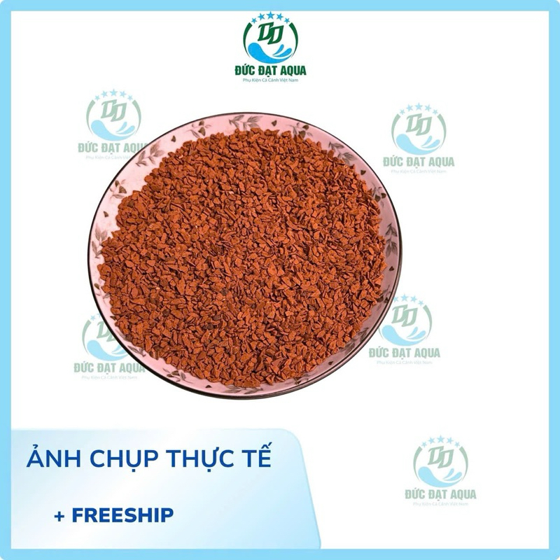 sạn gốm ceramic (màu đỏ) Trải Nền Hồ Thủy Sinh cho tép cảnh 8