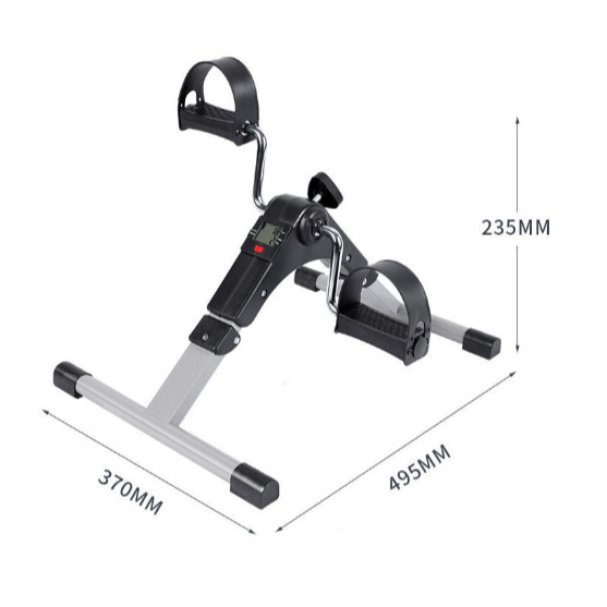 Xe Đạp Mini Tập Luyện Cơ Chân Tay, Tập Trị Liệu Dành Cho Người Tai Biến, Người Già, Bàn Đạp Tập Thể Dục Tại Nhà