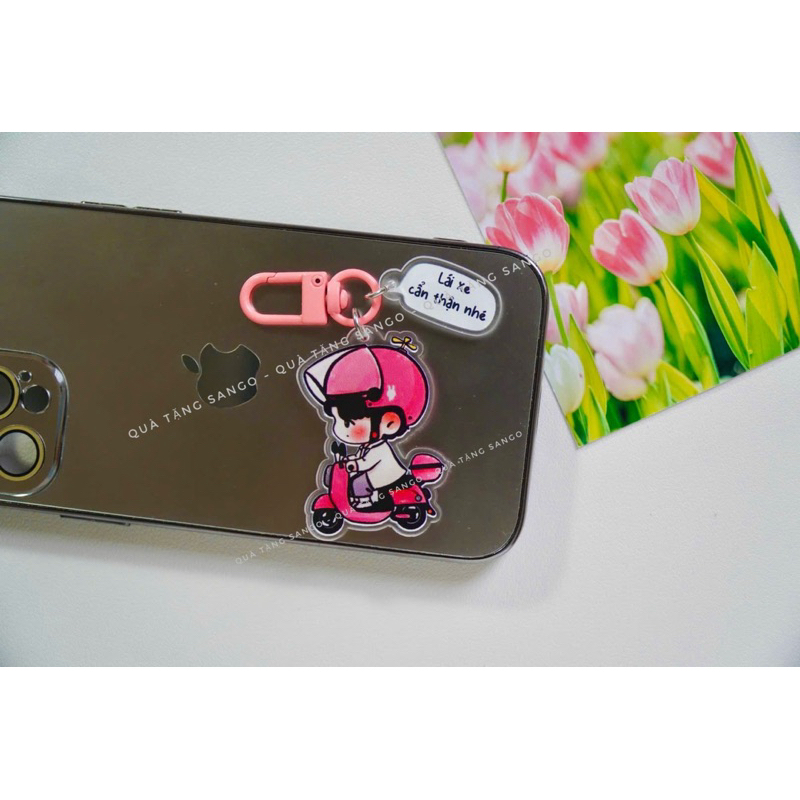 Móc khoá CHIBI LÁI XE siêu cute- Sango
