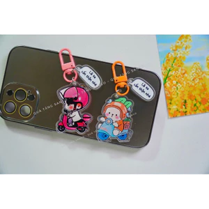 Móc khoá CHIBI LÁI XE siêu cute- Sango