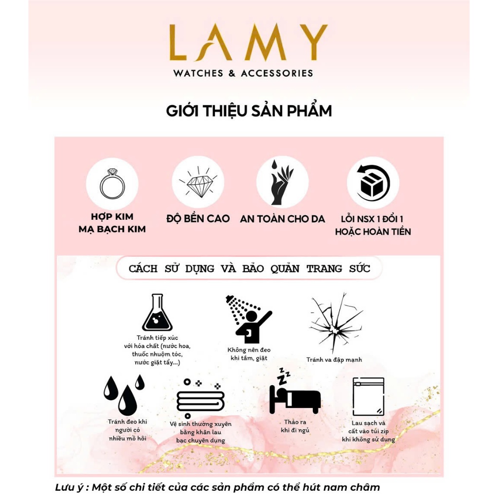 Ảnh Vòng tay nữ LAMY Bow Silver Bracelet 2030 4