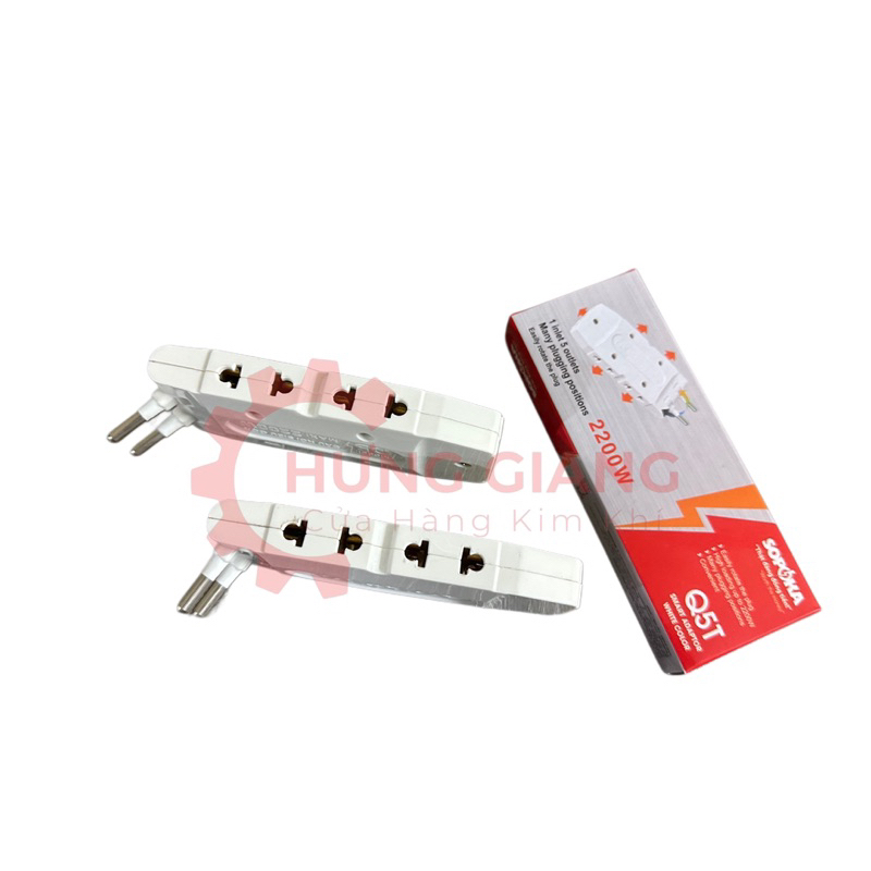 Phích Cắm Điện Thông Mình 1 chia3, 1 chia 5 Chính Hãng SOPOKA