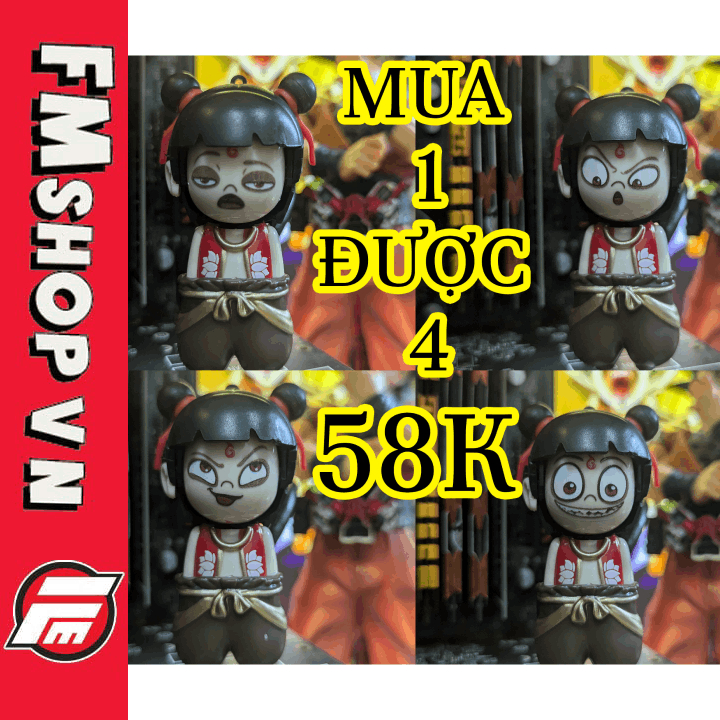 (CÓ SẴN) MÔ HÌNH NHÂN VẬT ĐỒ CHƠI NATRA ĐỔI MẶT