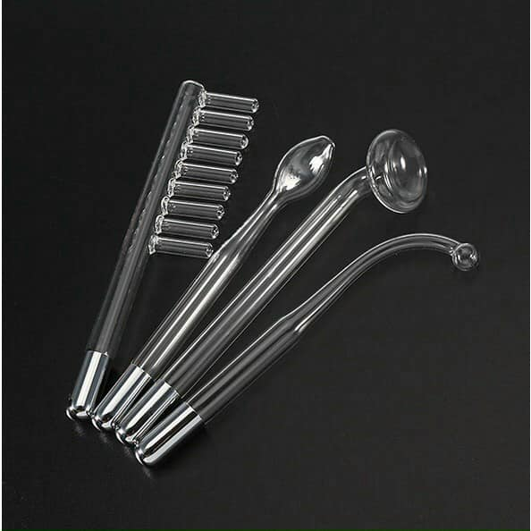 Phụ Kiện Thay Thế Cho Máy Điện Tím, Đầu Thủy Tinh Thay Thế  Cầm Tay 5in1