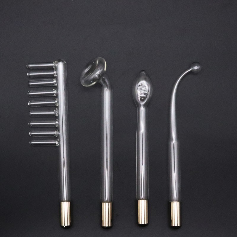 Phụ Kiện Thay Thế Cho Máy Điện Tím, Đầu Thủy Tinh Thay Thế  Cầm Tay 5in1