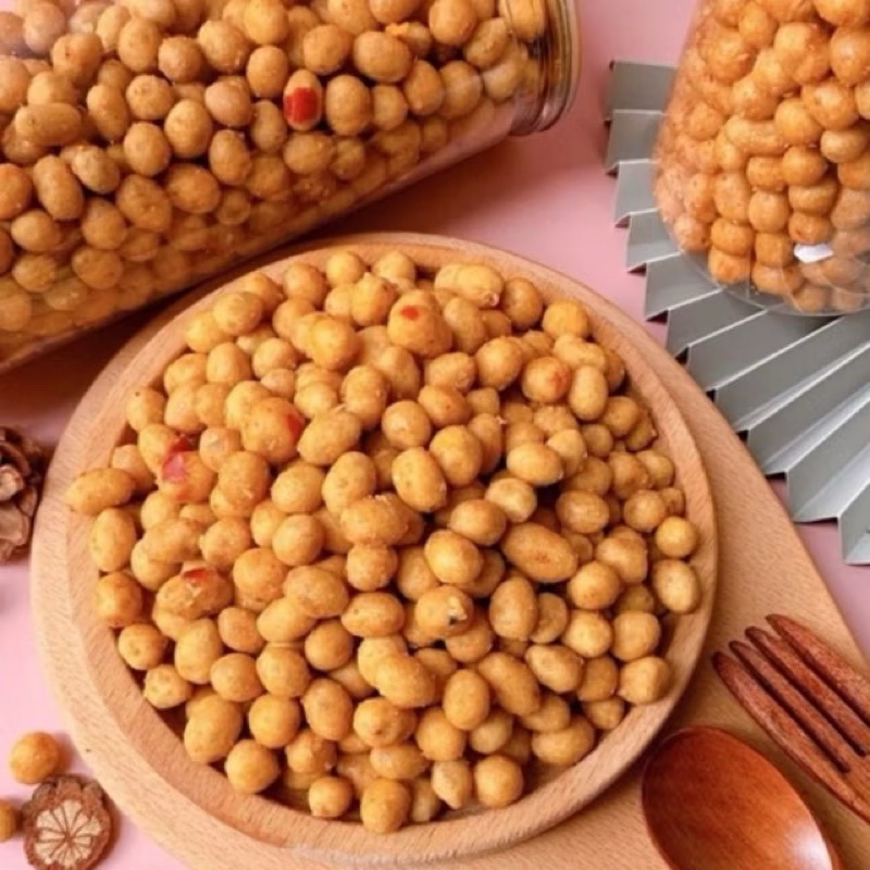 ĐẬU PHỘNG - DA - CÁ - CỐT - DỪA loại 1 thơm ngon - 1 HỘP 1KG/500GR
