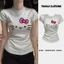 Áo Thun BabyTee Nữ Y2k Cô Tròn In Hình Kitty Cổ Tròn From Vừa Dáng Ôm Phong Cách Dễ Thương