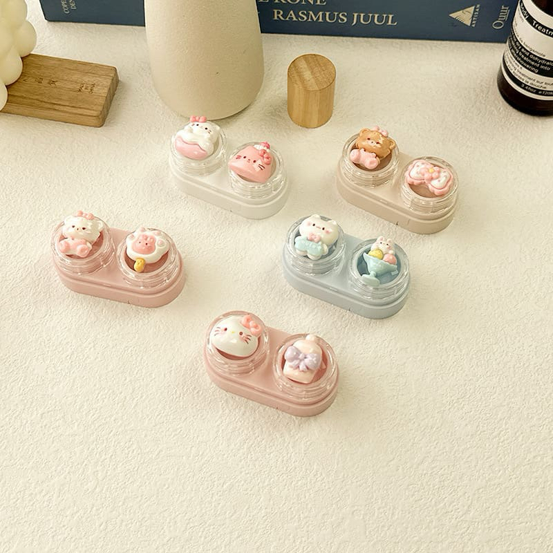 Khay Charm đựng Lens Kitty nơ Muneyes