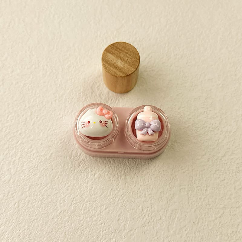 Khay Charm đựng Lens Kitty nơ Muneyes