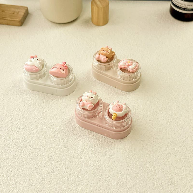 Khay Charm đựng Lens Kitty nơ Muneyes
