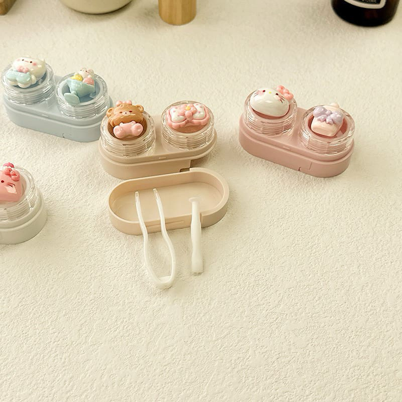 Khay Charm đựng Lens Kitty Nơ Munlens