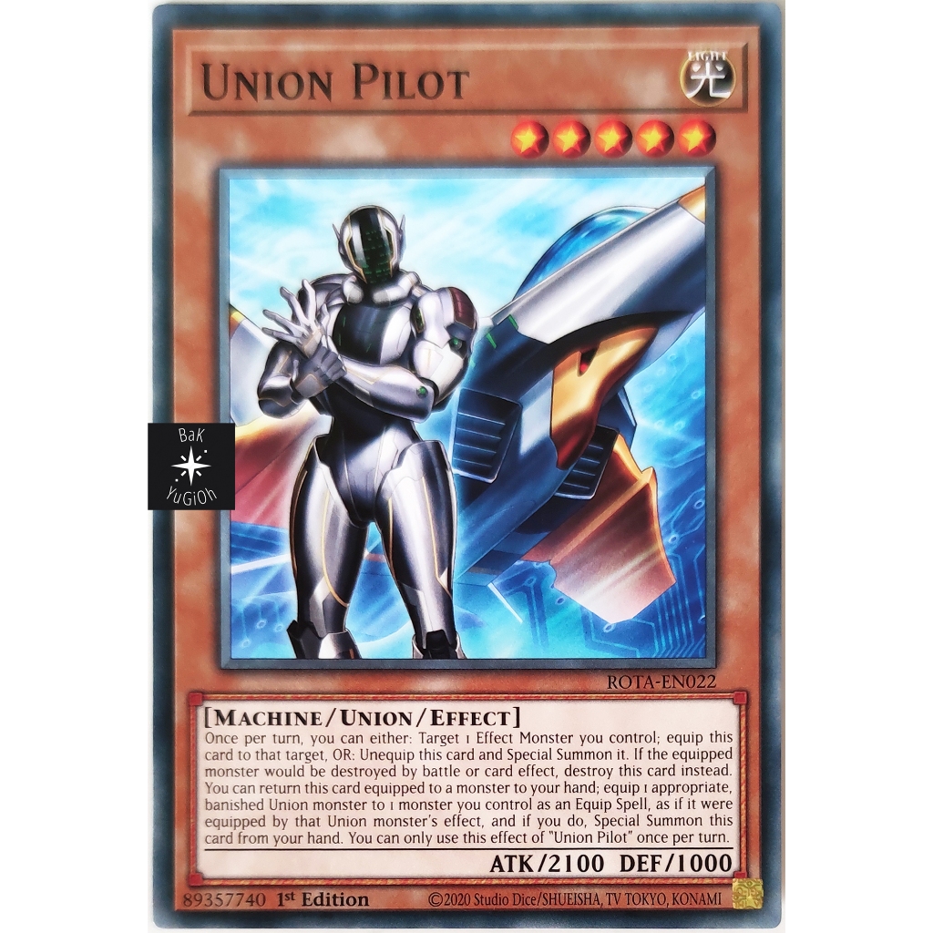 [BaK Yu-Gi-Oh!] [Thẻ Bài Chính Hãng] Union Pilot |EN+AE| Common ...