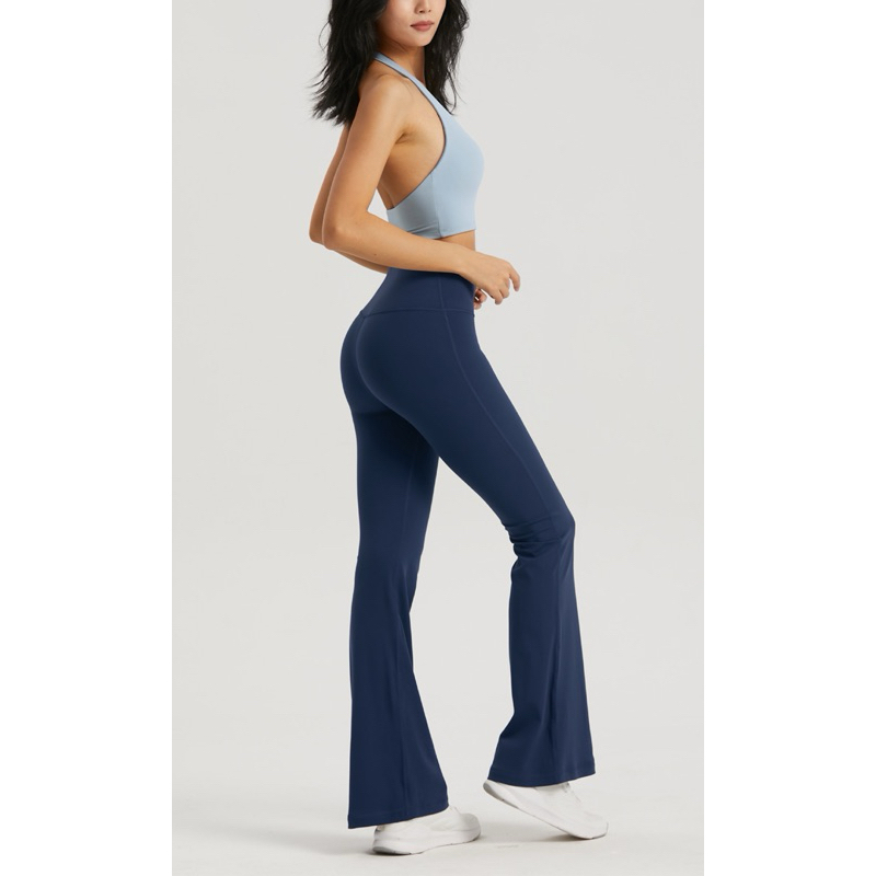 Quần Legging Tập Thể Thao, Yoga dài ống loe chất siêu mịn