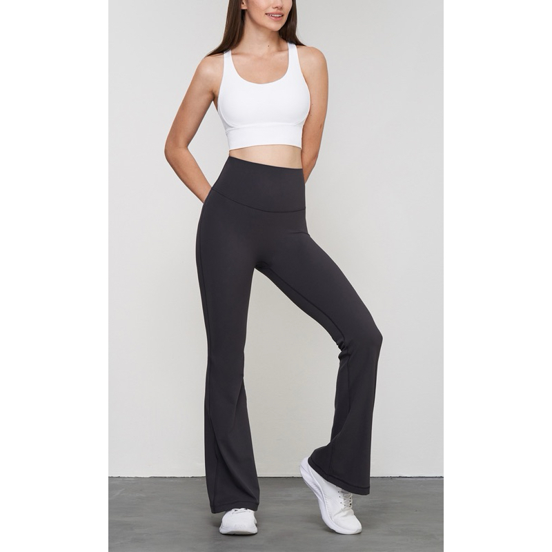 Quần Legging Tập Thể Thao, Yoga dài ống loe chất siêu mịn