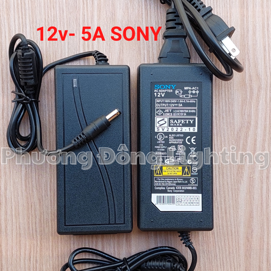 Bộ chuyển đổi nguồn Adaptor 12V 1A-2A-3A-5A-5A Sony-6A Sony-10A