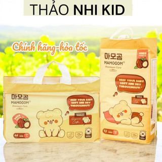 (Hỏa tốc k qùa) Tã/ Bỉm MAMOGOM hữu cơ cao cấp Hàn Quốc dán/ quần đủ size S62/M52/M48/L44/XL40/XXL38