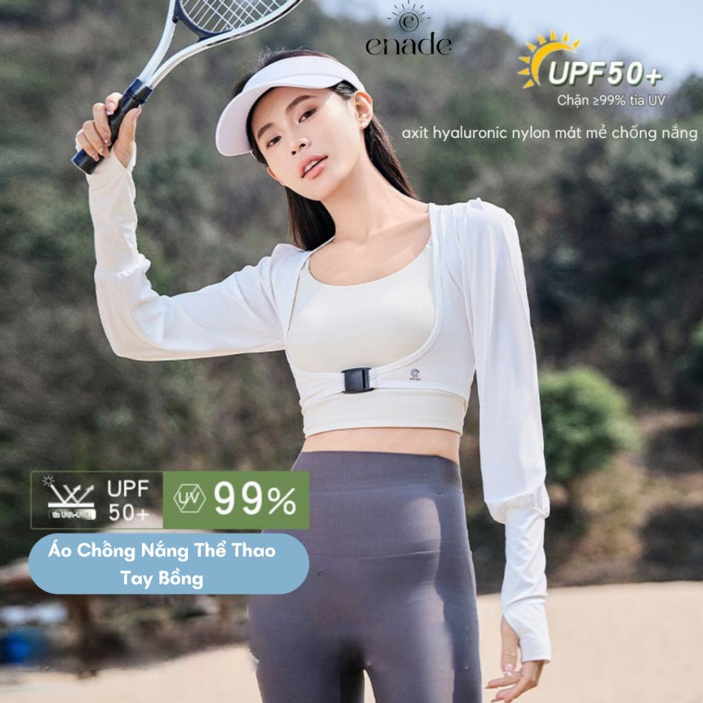 Áo Chống Nắng Thể Thao Tay Bồng Enade