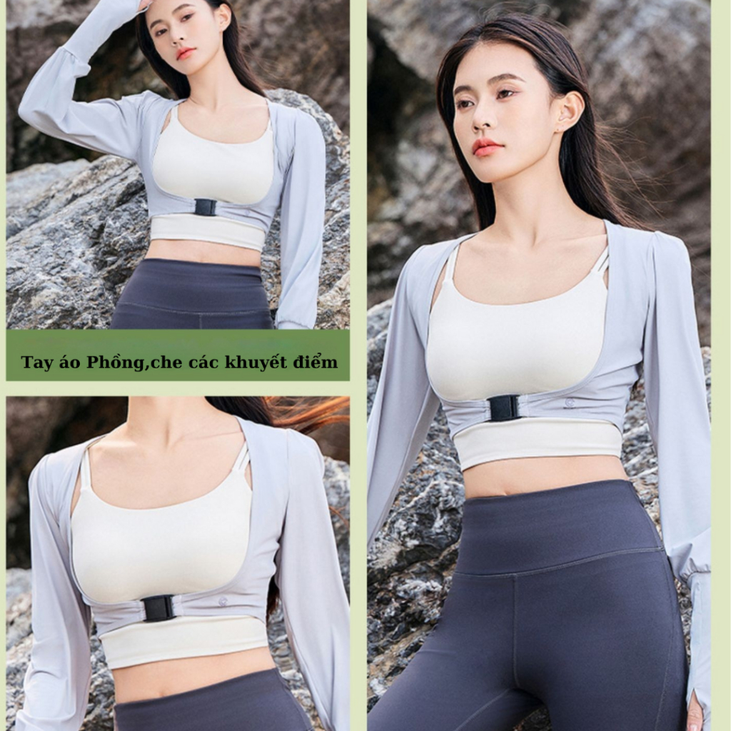 Áo Chống Nắng Thể Thao Tay Bồng Enade
