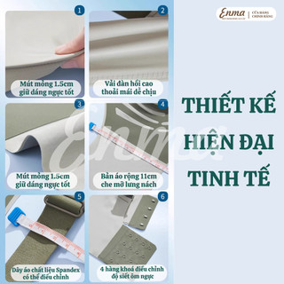 Áo lót đúc su không gọng không viền nâng ngực ENMA mềm mại ôm, áo lót không gọng che mỡ lưng nách BRA26 (Hàng loại 1)