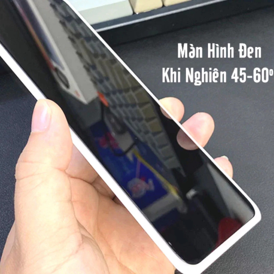 Kính cường lực chống nhìn trộm OPPO A16 A16K A36 A76 A96 cảm ứng mượt, hạn chế vân tay