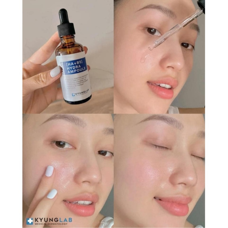 Serum B5 KYUNGLAB Tinh chất dưỡng ẩm HA Plus (HA+B5) Hydra Ampoule 50ml