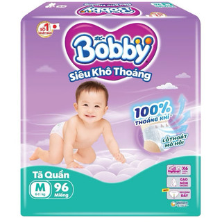 (Hoả tốc)Tã/Bỉm quần bobby Ultra+ siêu nhiều miếng đủ size M96/L88/XL76/XXL70, Bobby mega Jumbo cho bé từ 6 đến 25kg