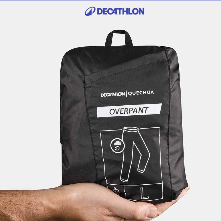 Ảnh Quần mưa mặc ngoài chống thấm nước nh500 cho nam DECATHLON quechua mã 8796550 2