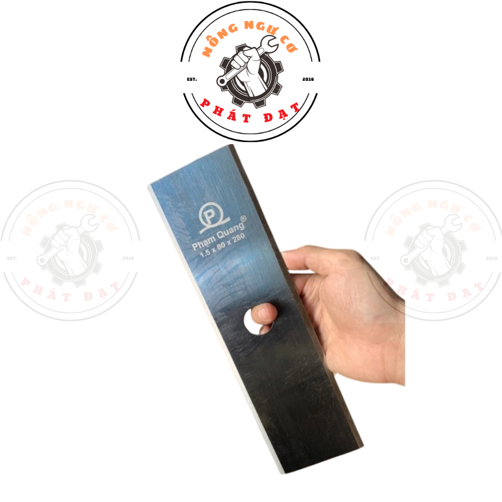 Lưỡi dao cắt cỏ PHẠM QUANG cao cấp, dài 30cm, dày 1.5mm, thép tôi luyện siêu cứng, bền, sắc bén