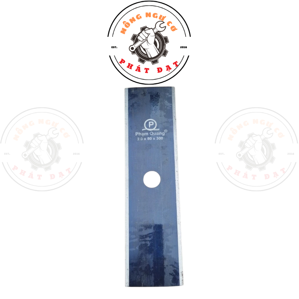 Lưỡi dao cắt cỏ PHẠM QUANG cao cấp, dài 30cm, dày 1.5mm, thép tôi luyện siêu cứng, bền, sắc bén