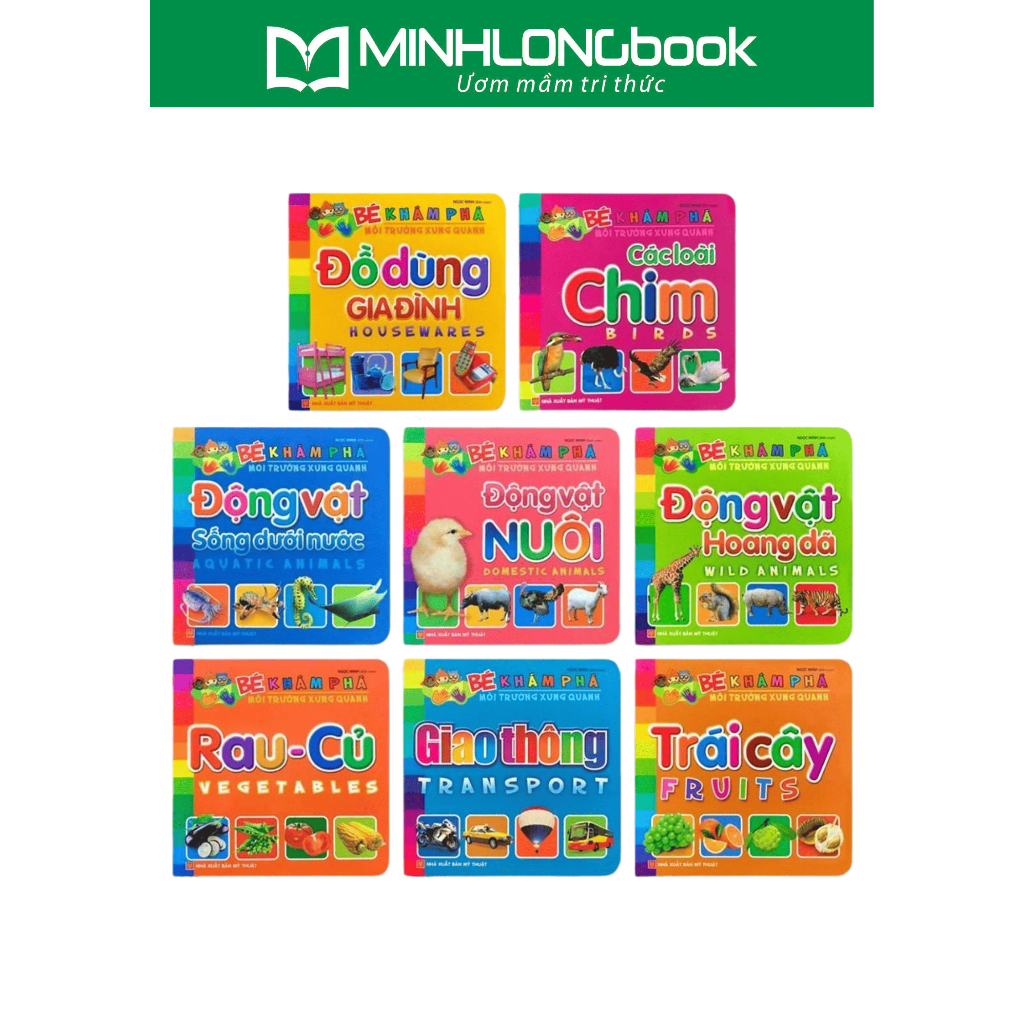 Ảnh Sách: Bé Khám Phá Môi Trường Xung Quanh - Bộ 8 Cuốn 1