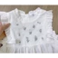 Váy nàng thơ trong trẻo chất linen mềm mát cho bé gái size bé từ 1-11y(10-43kg)