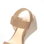 Sandal đế xuồng Kosu K-25309 7,5cm, dép xăng đan nữ công sở mang nhẹ êm chống trơn trượt Nhật Bản