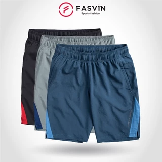 Quần short nam FASVIN thể thao vải gió, thoải mái, chuẩn phom, siêu nhẹ Q22508