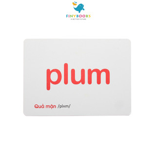Sách - Giáo Dục Sớm - Thẻ Thông Minh Chuẩn Theo Phương Pháp Giáo Dục Của Glenn Doman - FRUITS - Trái cây