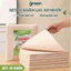 Set 10 Khăn Lau Xơ Mướp Sợi Tự Nhiên Thấm Hút Tốt, Khăn Lau Chén Dĩa Chống Dầu Mỡ, Tái Sử Dụng