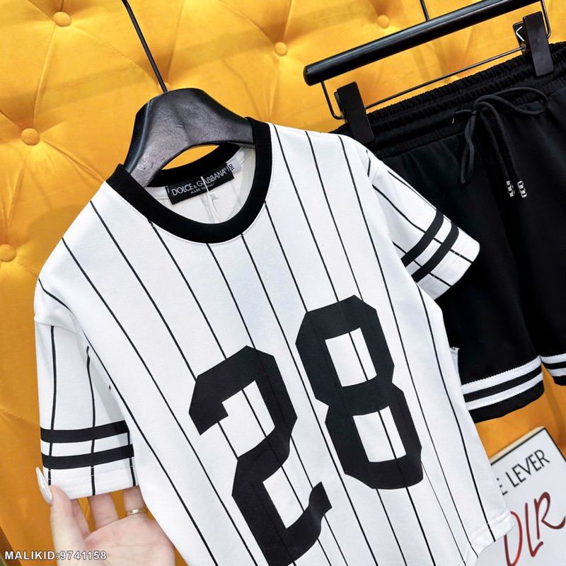 Bộ Cộc Nam 28 Chất Cotton Cực Mát - Bộ Hè Bé Trai Thể Thao In Số Siêu Đẹp